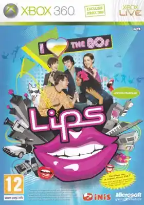 Lips I Love The 80s (USA) box cover front